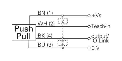 O200.SP-GW1J.72NV 傳感器的接線圖